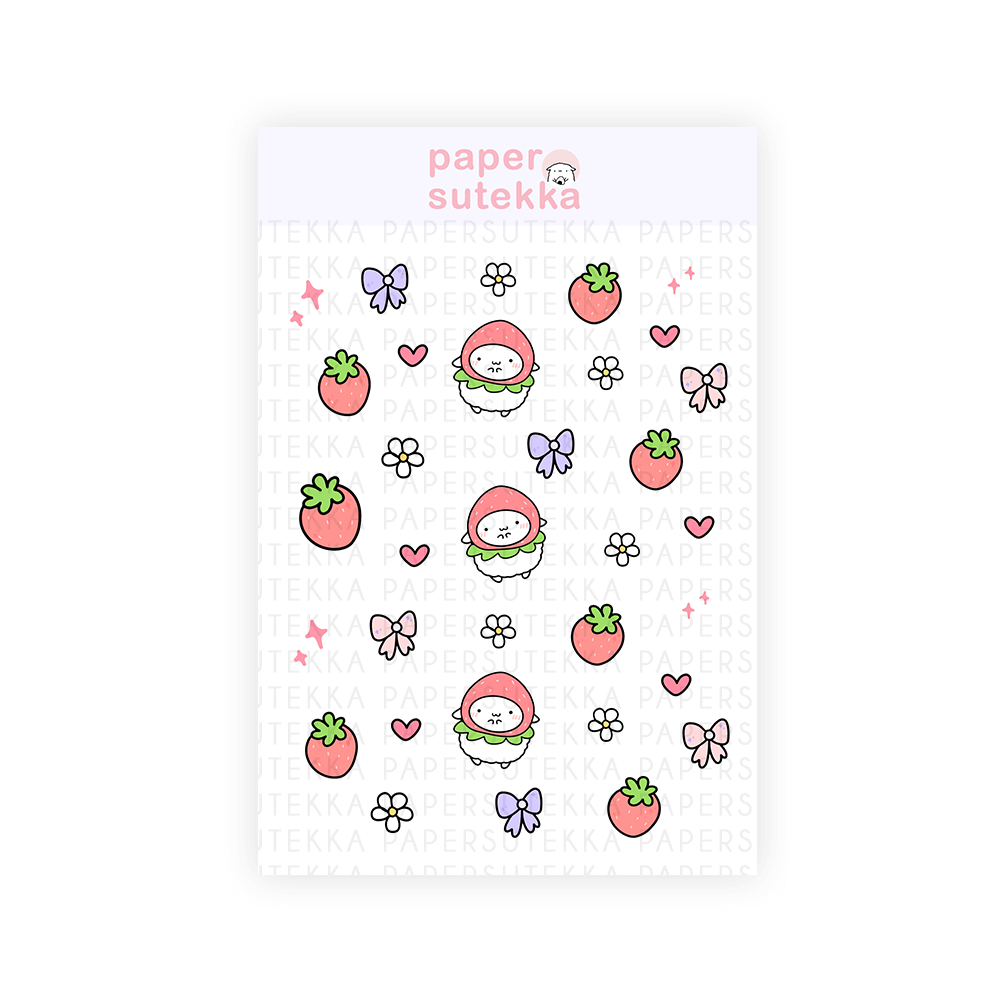 B2. Boba and Bears Sticker Sheet – PepperCut