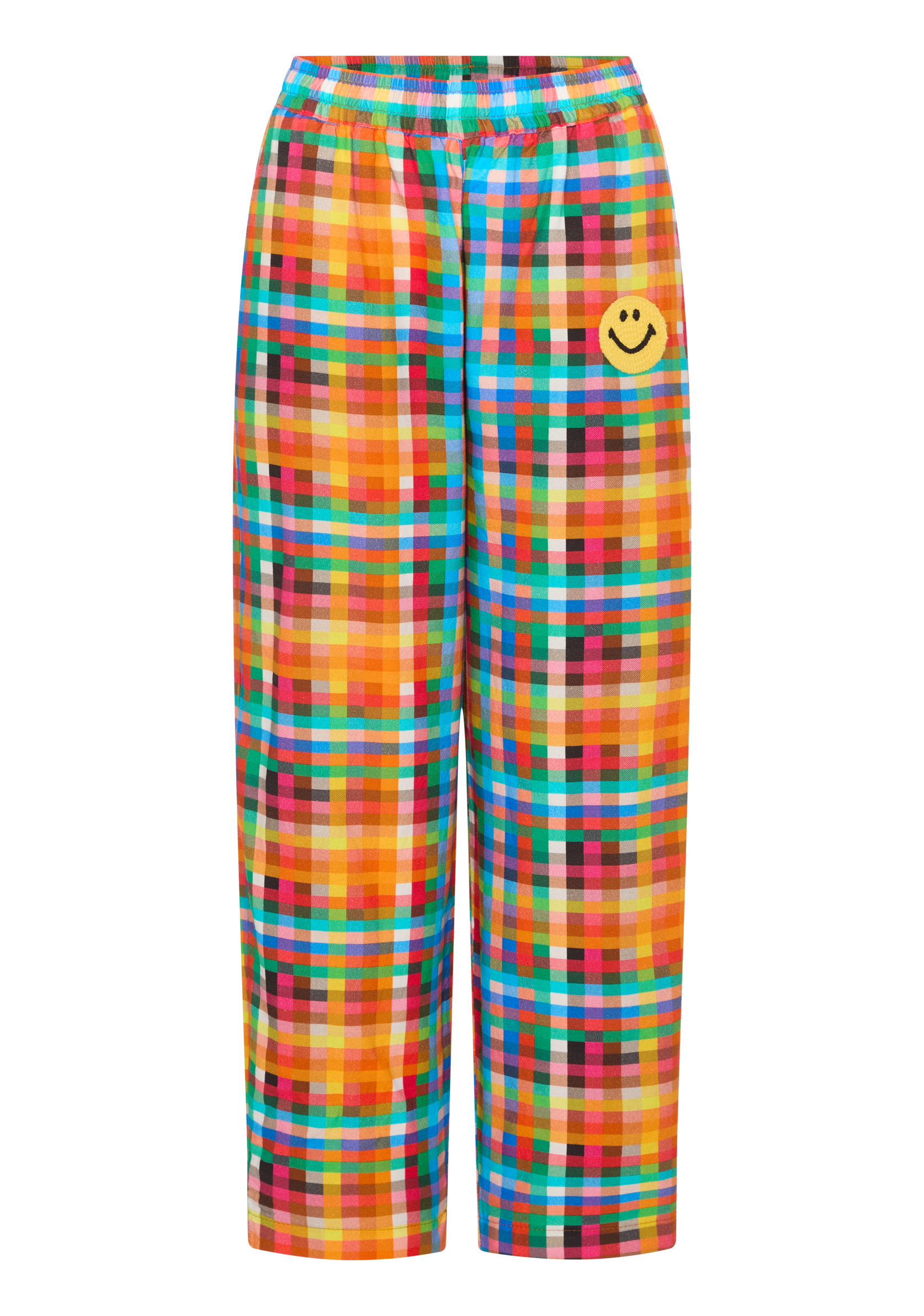 Plaid Flannel Trousers S / PRINT