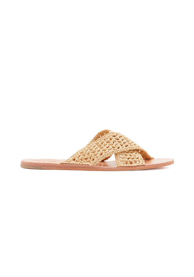 raffia sandals