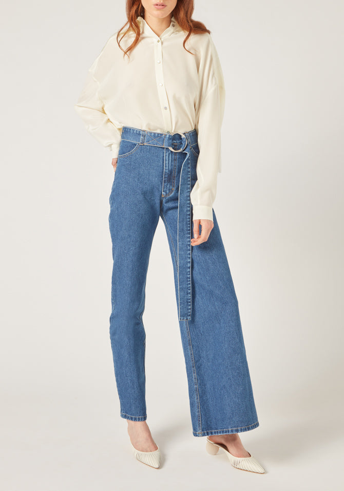 skinny wide leg jeans