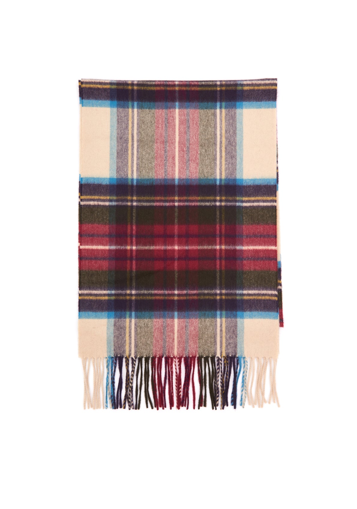 cashmere tartan scarf