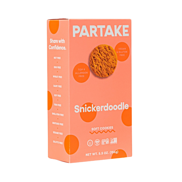 Soft Baked Snickerdoodle Cookies by Partake