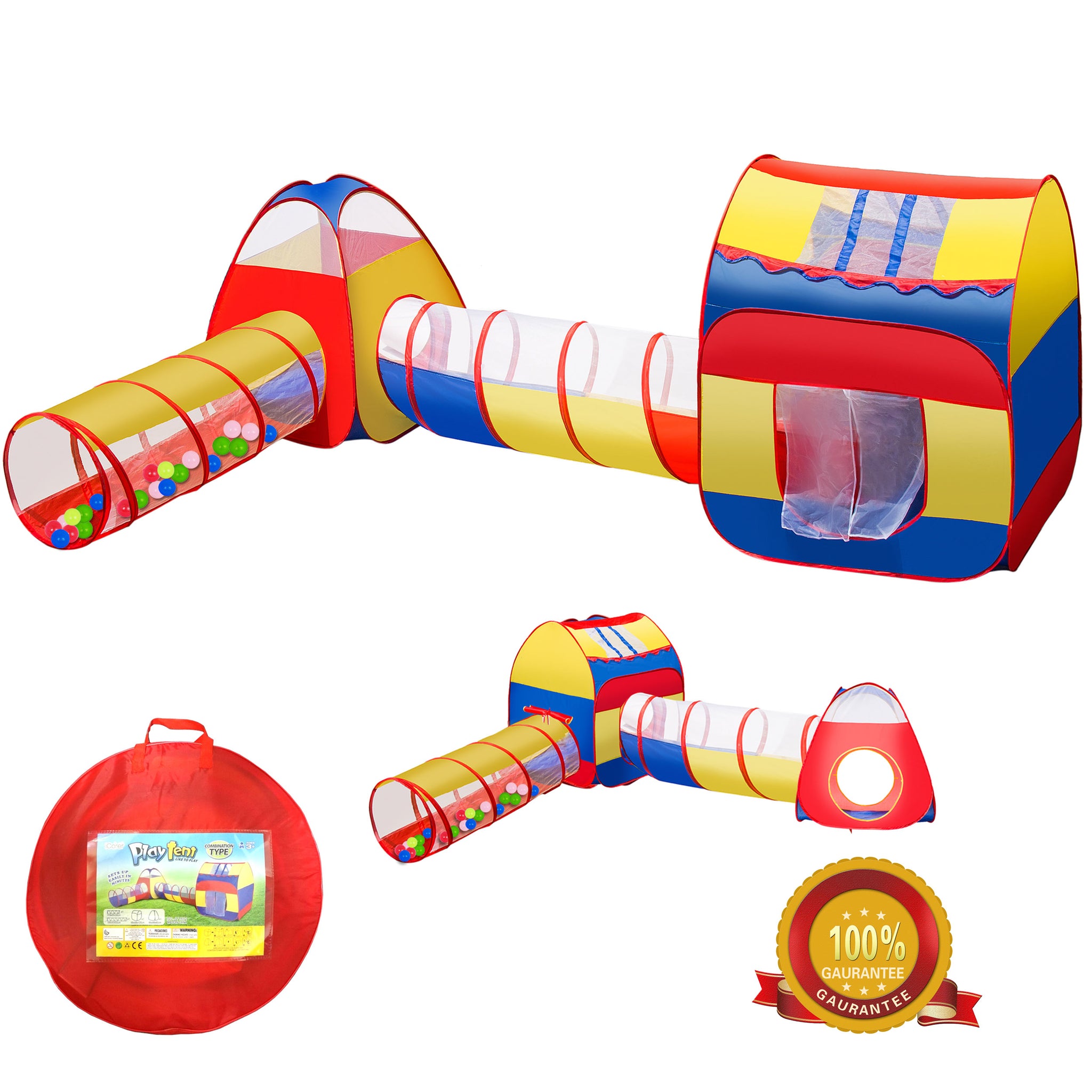 children's play tunnels and tents