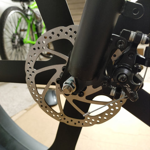 G-force 26" folding fat tire e-bike disc breaks