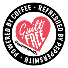 Guilt free coffee with Peppersmith