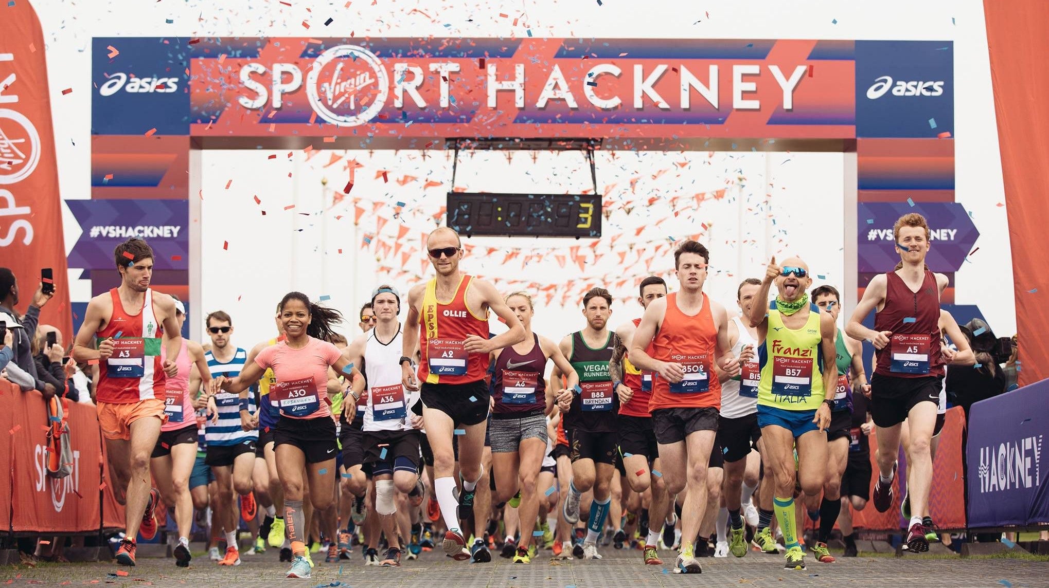 Hackney half marathon