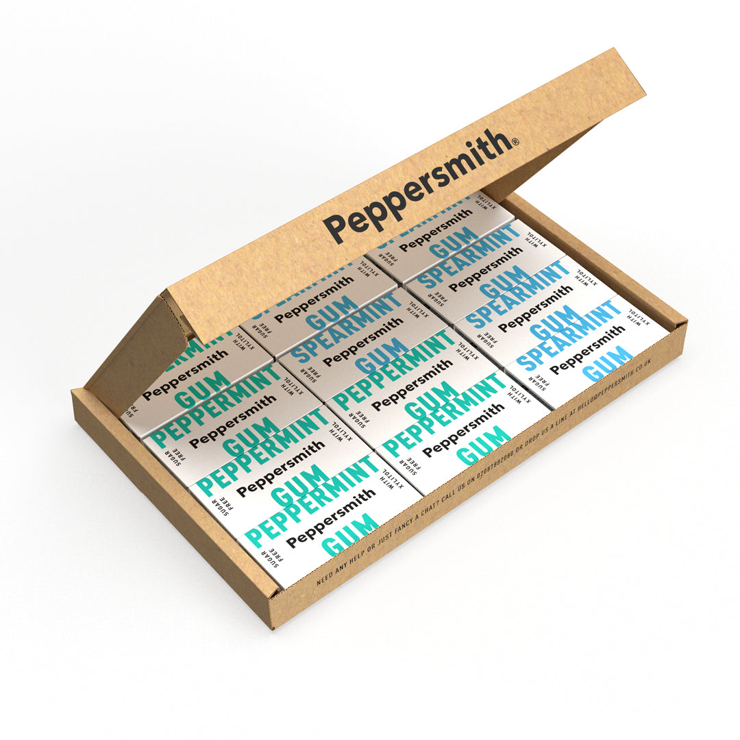 Mixed Xylitol Gum - 12 x 15g Pocket Packs