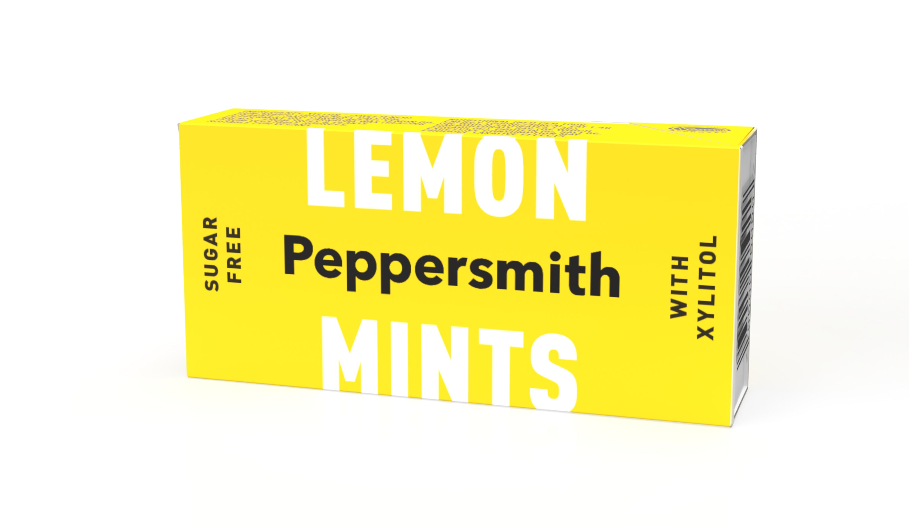 Sicilian Lemon Flavour Xylitol Mints: 12 x 15g Pocket Packs