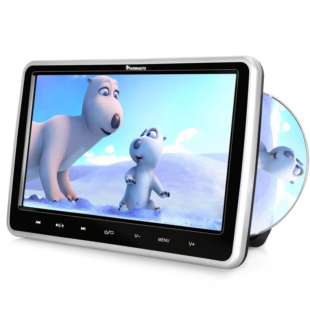 Naviskauto 10.1 inch car headrest DVD player