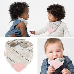 BooginHead Bandana Bib Pink Arrows