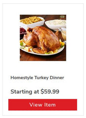 order Thanksgiving dinner from Safeway