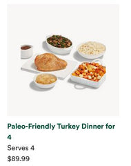 order Thanksgiving dinner from Whole Foods