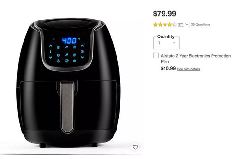 Power XL Air Fryer Target.com