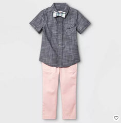 Target.com Cat & Jack boys outfit bow tie