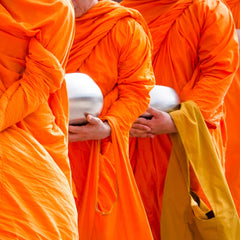 Buddhist monks robes