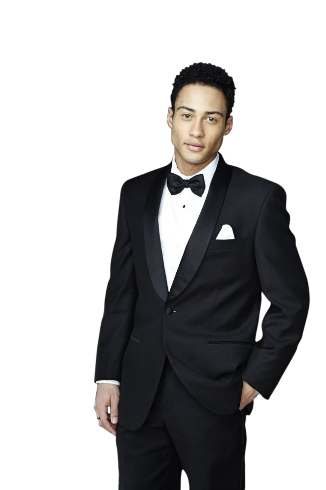 "Seville" Black Tuxedo Jacket (Separates) - CardiFormalWear.com product image