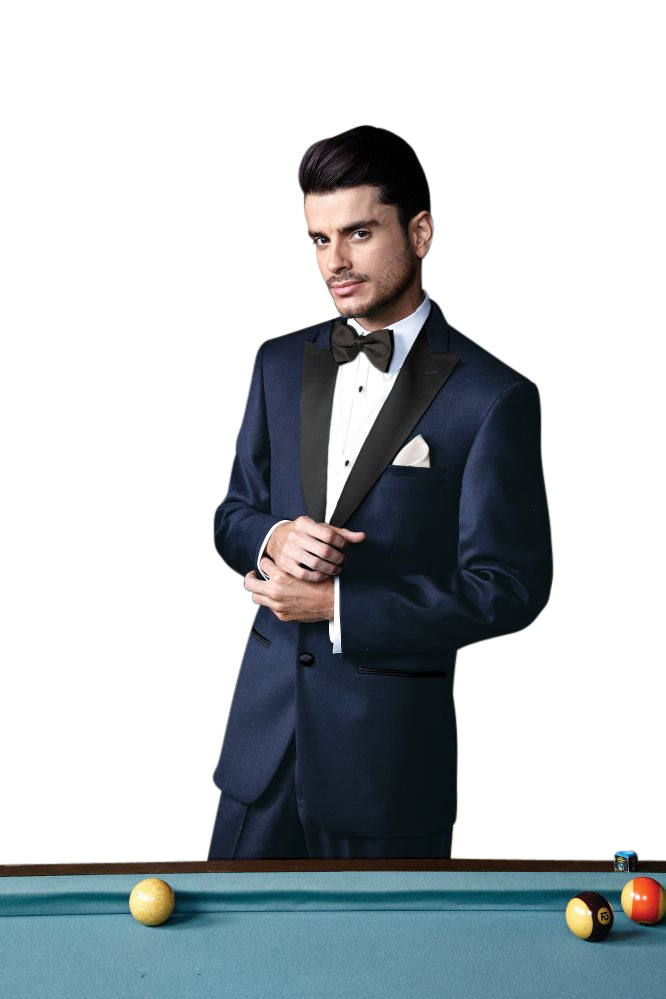 "Fitzgerald" Navy Tuxedo Jacket (Separates) - CardiFormalWear.com product image