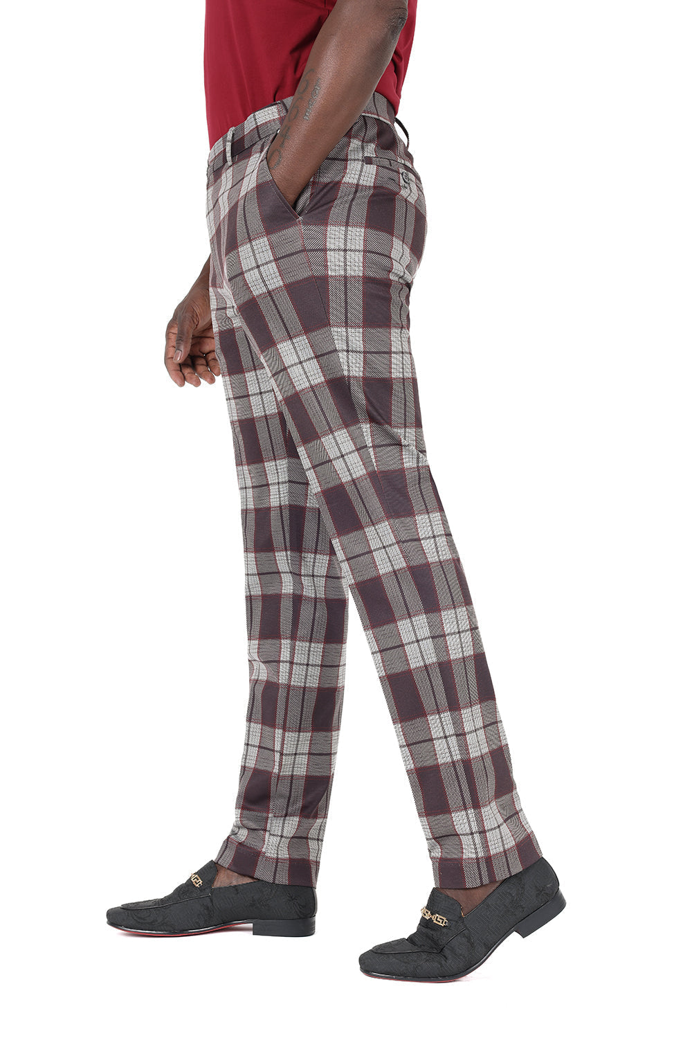 Buy Harajuku Plaid Pants Ladies Casual Oversized 3XL Loose Wide-Leg Pants  Retro Girls Hip-hop Wild Men and Women Street(Black,XXXL), Black, 3X-Large  at