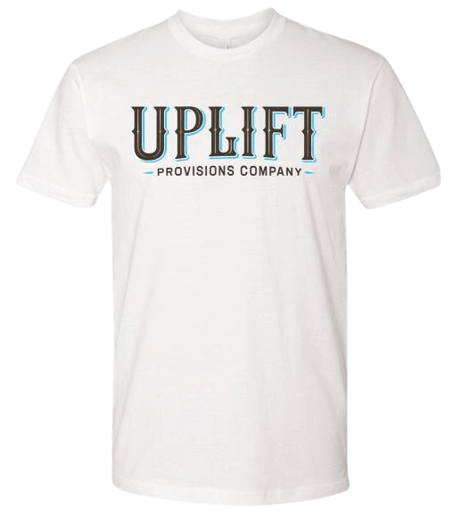Buy Wholesale Signature Uplift White Tee by Uplift Provisions Company ...