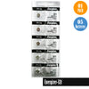 Energizer-321 Watch Battery, 1 Pack 5 batteries, Replaces SR616SW