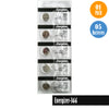 Energizer-366 Watch Battery, 1 Pack 5 batteries, Replaces all SR1116SW