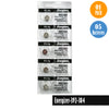 Energizer-392-384 Watch Battery, 1 Pack 5 batteries, Replaces all 192, SR41SW, SR41W