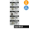 Energizer-EBR-1225 Watch Battery, 1 Pack 5 batteries, Replaces all BR1225