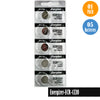 Energizer-ECR-1220 Watch Battery, 1 Pack 5 batteries, Replaces all CR1220