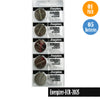 Energizer-ECR-2025 Watch Battery, 1 Pack 5 batteries, Replaces all CR2025