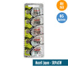 Maxell Japan - SR916SW Watch Batteries Single Pack, 5 Batteries