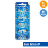 Renata-Batteries-319-1-pack-10-batteries, Replaces-SR527SW, Watch-Batteries, Swiss Made