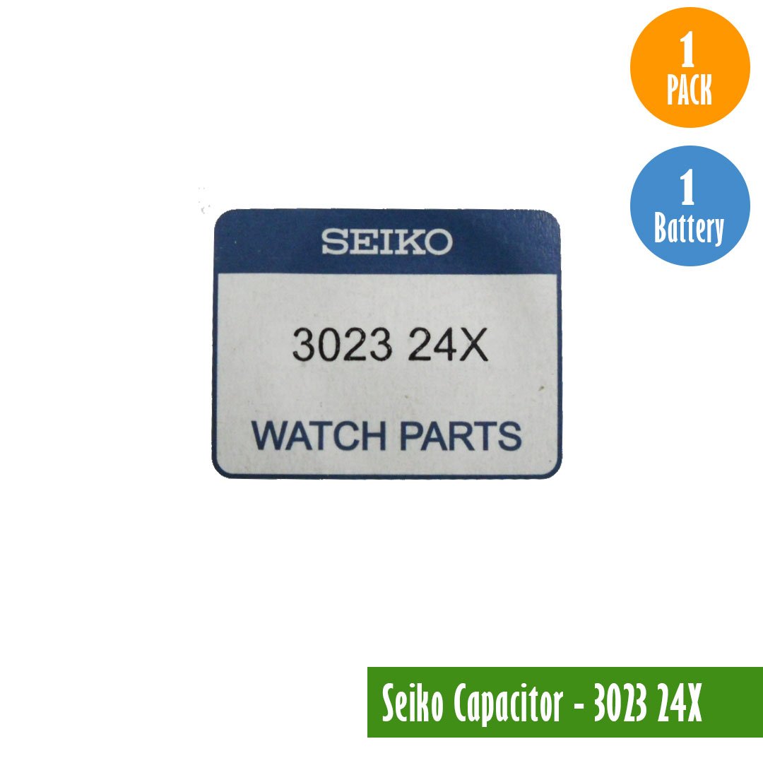 Seiko Capacitor-3023, 24X Capacitor and Watch Parts, Available for bulk  order