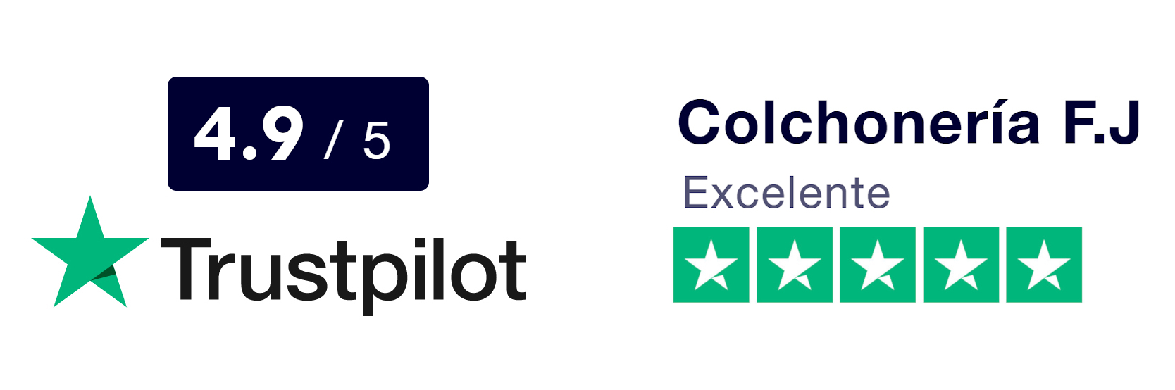 Trustpilot Colchonería F.J