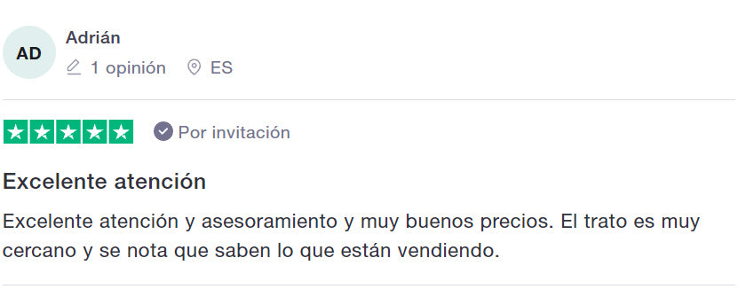 Excelente atención Colchoneria F.J Opinion Trustpilot Colchon Aston