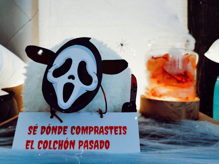 GHOSTFACE Sé dónde comprasteis el colchón pasado