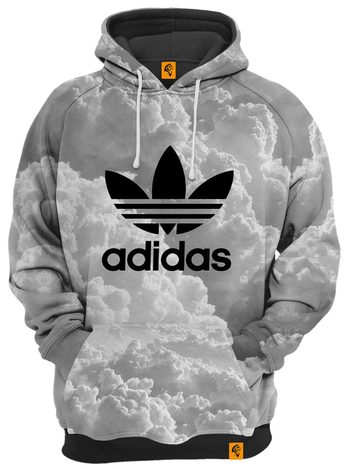 blusa de frio adidas moletom