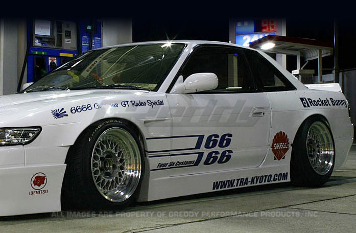 Rocket Bunny S13 V1 Side Skirts Stealth Auto