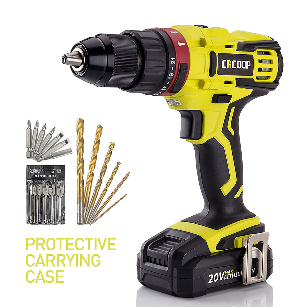 cordless hammer drill and screwdriver