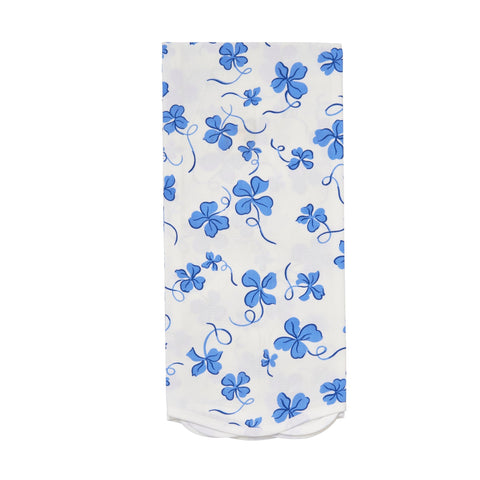 Fleurs des Champs Blue Towels – D Porthault