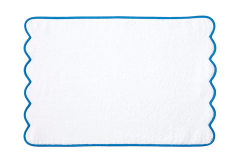 Solid White / Wavy White Towels – D Porthault