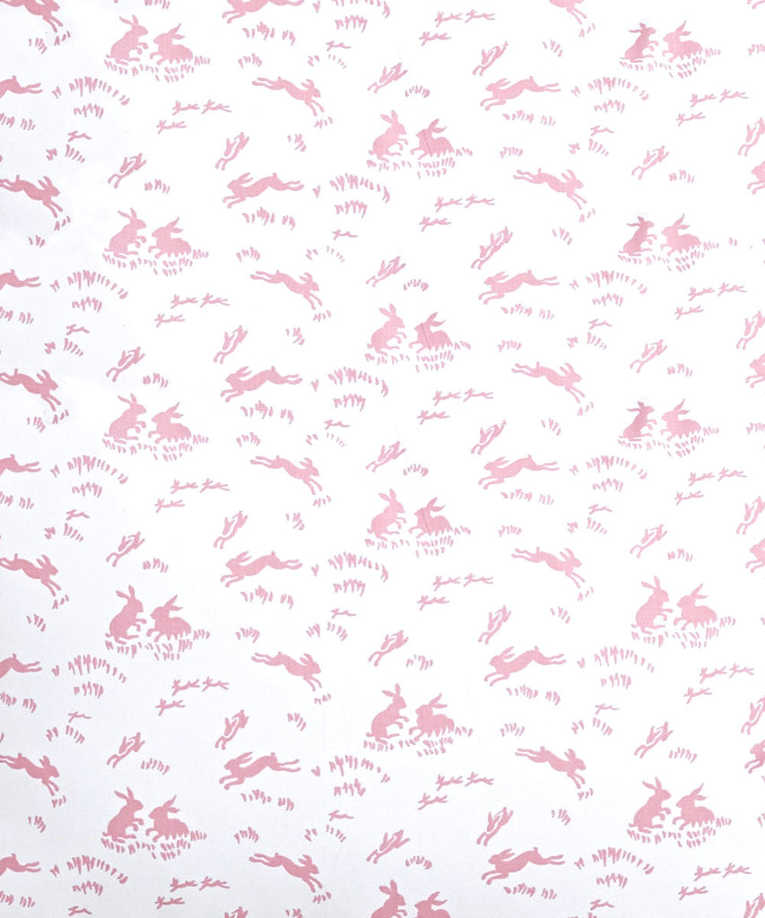 pink fitted crib sheet