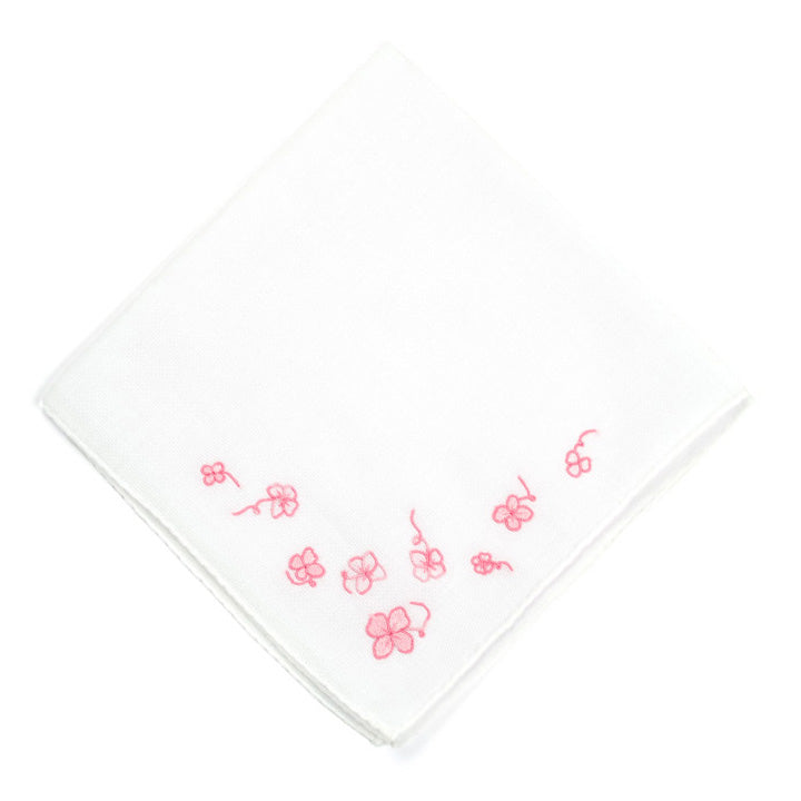 pink handkerchief