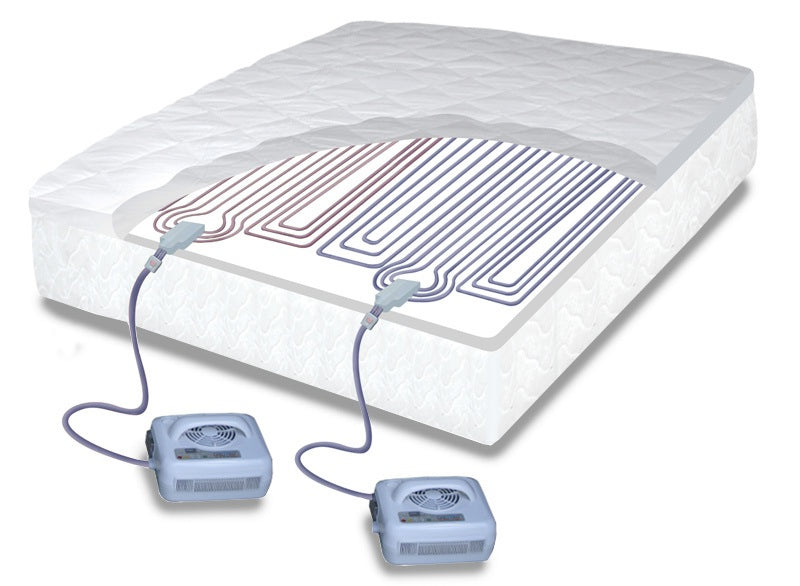 retail cooling bed mattress pad with pressure points