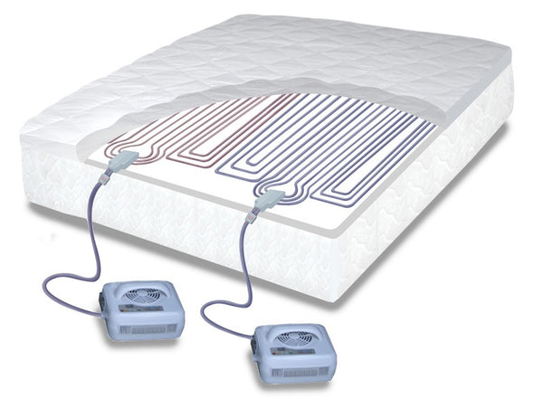 mattress pad with cooling cover