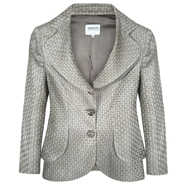 armani collezioni blazer womens