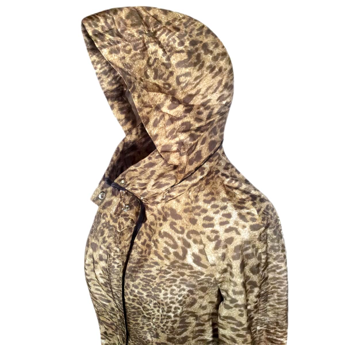 CALVIN KLEIN Leopard Coat for Women with Hood Size XL Oversized – uamax  boutique