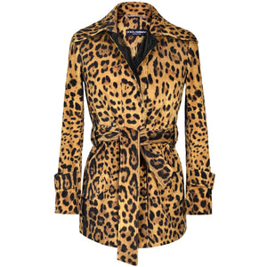 dolce and gabbana trench coat women's