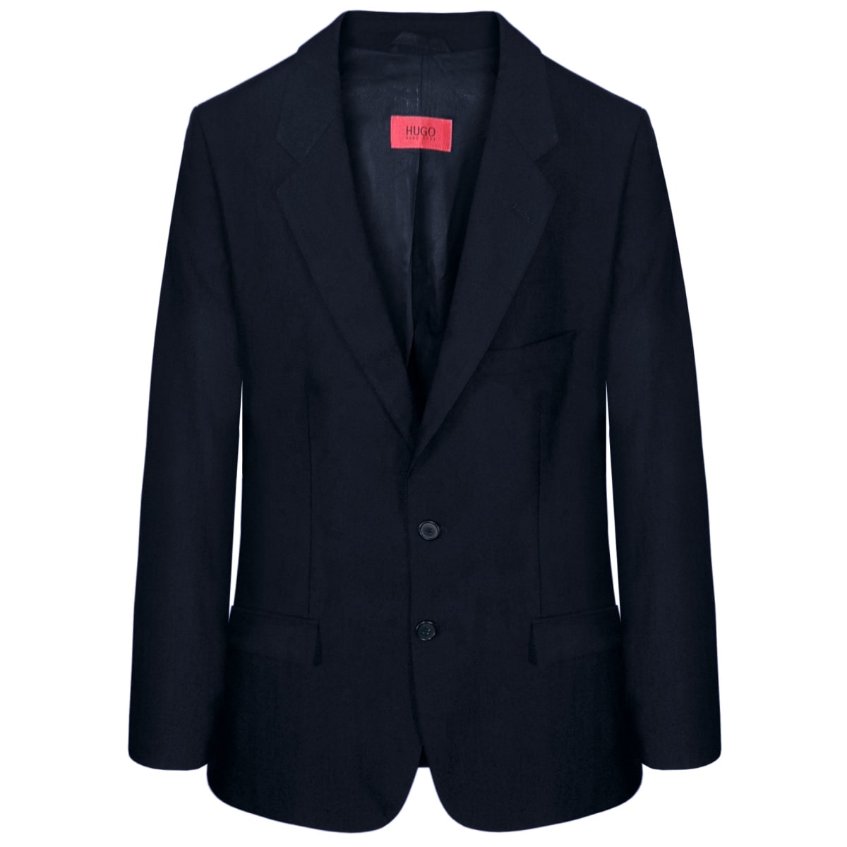 HUGO BOSS Black Flat Front Blazer for 