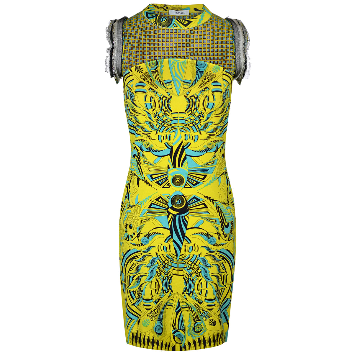 versace yellow dress