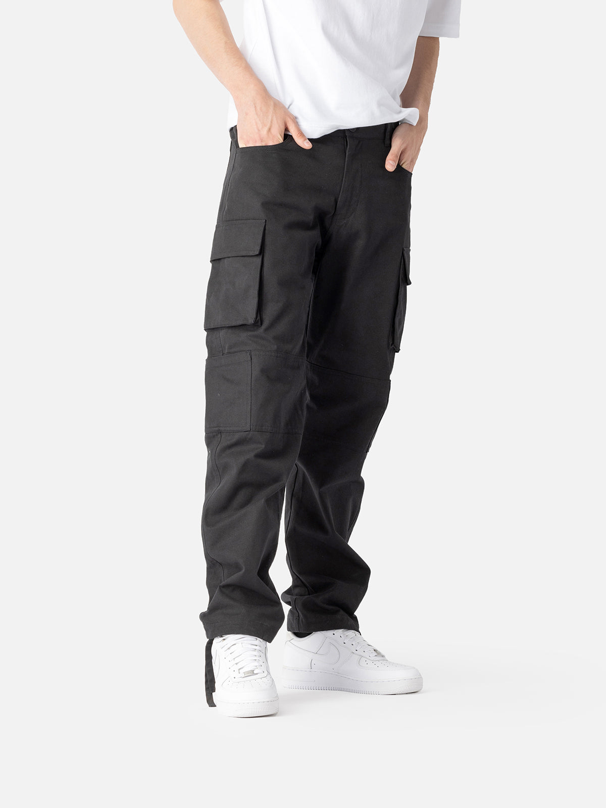 Pantalon Cargo Homme Jaan Noir 040